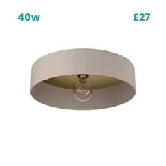 EGLO - Lamp Techo Duaia 1x40w Gris
