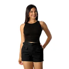 FORDAN JEANS - Short Bols.parche Correa Cod3900