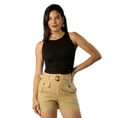 FORDAN JEANS - Short Bols.parche Correa Cod3900.