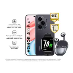 HONOR - Celular 400 Pro 12gb + 512gb Midnight Black + Watch 2i + S7