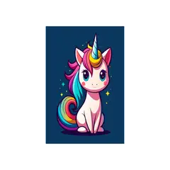 MAKA - Kit Para Pintar Diamond Painting Unicorn Toon 20x30 Cm