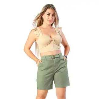 FORDAN JEANS - Torero C/elastico-cintura Cod3908