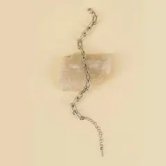AMPHORA - Pulsera Cadenas Plateado Mujer