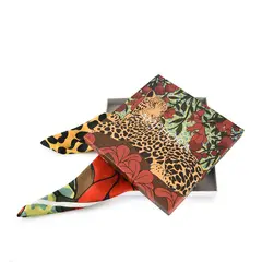 AMPHORA - Pañuelo Jungle Rojo Mujer