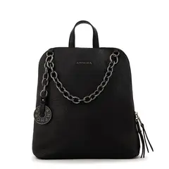 AMPHORA - Mochila Viena Negro Mujer