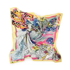 AMPHORA - Pañuelo Voyage Blanco Mujer