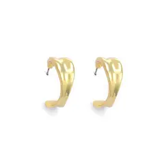 AMPHORA - Aretes Saira Dorado Mujer