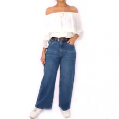 KAYRA POBLET - Jean Mujer Culotte Comfy C.