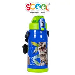 SCOOL - Bot Pp Termica Sc 400ml Jurass