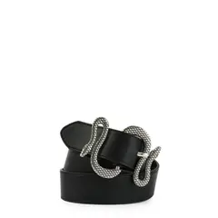 AMPHORA - Cinturón Serpent Negro