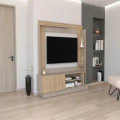 TUHOME - Estante Tv70 Doha Taupe Fresno