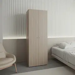 TUHOME - Ropero 1 Barra 2 Puertas