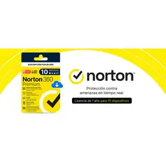 NORTON - 360 Premium 10 Dispositivos 75gb