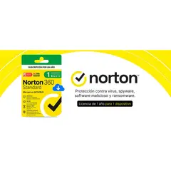 NORTON - 360 Standard 1 Dispsitivo 10gb