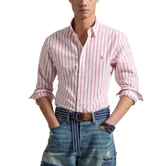 POLO RALPH LAUREN - Camisa 100% Algodón Casual Hombre