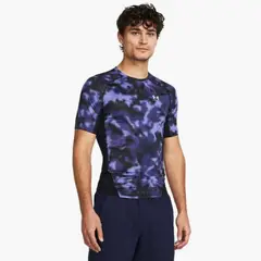 UNDER ARMOUR - Camiseta Manga Corta Heatgear Printed Ss Hombre