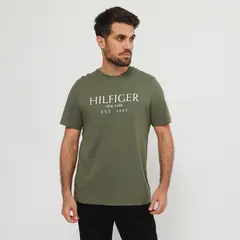 TOMMY HILFIGER - Polo 100% Algodón Casual Hombre