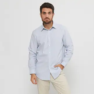 CALVIN KLEIN - Camisa 100% Algodón Hombre