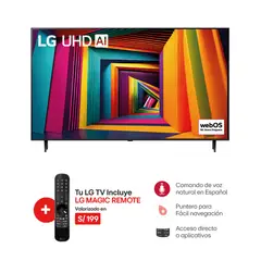 LG - TELEVISOR LG 98" UHD 4K THINQ AI 98UT9050PSA SMART TV (2024)