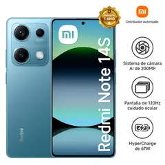 XIAOMI - Redmi Note 14s 8GB + 256GB