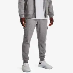 UNDER ARMOUR - Pantalones Rival Fleece Cargo Jogger - Gry Hombre