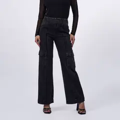 TAYSSIR - Jean Wide Leg Mujer