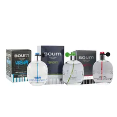 JEANNE ARTHES - Pack Boum Urban + Sport + Metal Edt 100 Ml
