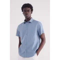 SPRINGFIELD - Camisa Algodón Casual Hombre