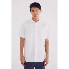 SPRINGFIELD - Camisa Algodón Casual Hombre