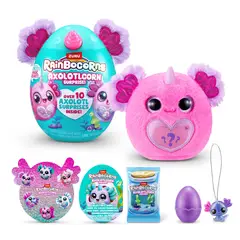 RAINBOCORNS - Peluche Ajolote Sorpresa