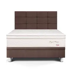 PARAISO - Dormitorio Boxet Royal Prince Firme Blocks 2 Plz + 2 Almohadas Viscoelásticas + 1 Protector