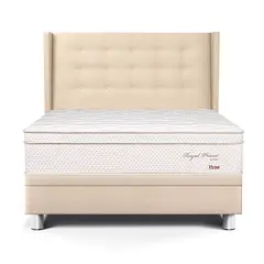 PARAISO - Dormitorio Boxet Royal Prince Firme Gold 2 Plz + 2 Almohadas Viscoelásticas + 1 Protector