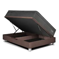 PARAISO - Cama Boxet Pocket Star 2 Plz + 2 Almohadas + 1 Protector