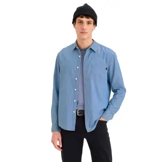 DOCKERS - Camisa 100% Algodón Regular Hombre