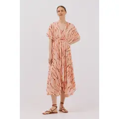 CORTEFIEL - Vestido Largo Casual Mujer