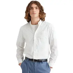 DOCKERS - Camisa 100% Algodón Regular Hombre