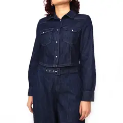 KAYRA POBLET - Blusa Jean Mujer