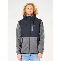 RIP CURL - Polera Fullzipper Algodón Hombre