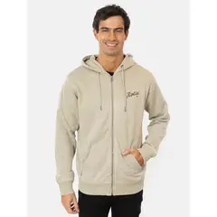 RIP CURL - Polera Fullzipper Algodón Hombre