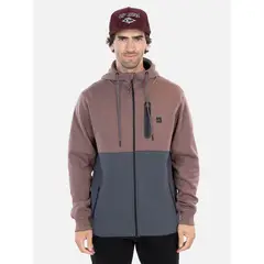 RIP CURL - Polera Fullzipper Algodón Hombre