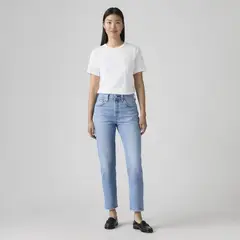 LEVIS - Jean Straight Tiro Medio Mujer