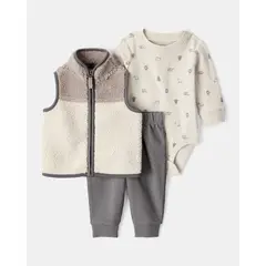 CARTER'S - Conjunto Bebé Niño 3 Piezas Carters