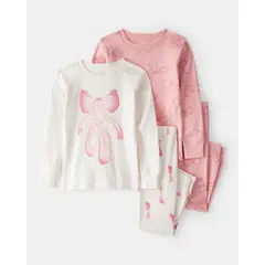 CARTER'S - Pijama Bebé Niña 4 Piezas