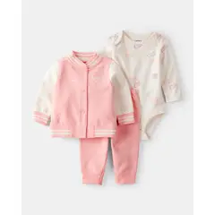 CARTER'S - Conjunto Bebé Niña 3 Piezas Carters