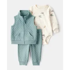 CARTER'S - Conjunto Bebé Niño 3 Piezas Carters