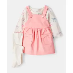 CARTER'S - Conjunto Bebé Niña 3 Piezas Carters