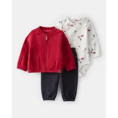 CARTERS - Conjunto Bebé Niño 3 Piezas
