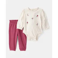 CARTER'S - Conjunto 2 Piezas Bebé Niña