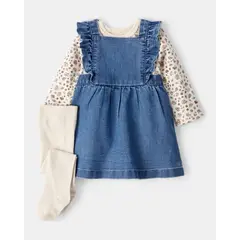CARTER'S - Conjunto Bebé Niña 3 Piezas Carters