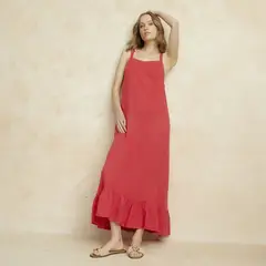 BASEMENT - Vestido Largo Mujer